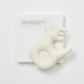 [선물세트] 아기 사슴 팔베개 &amp; 유아 배꼽 이불